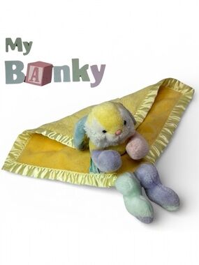 My Banky Jillian the Bunny Rabbit from Crazy Mountain Plush Security Blanket
